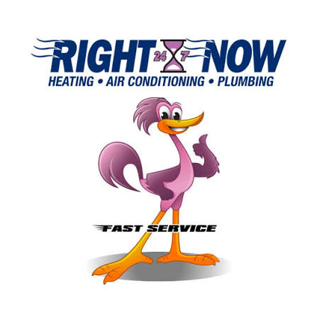 Right Now Heating, Air Conditioning & Plumbing logo